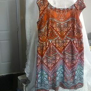 Paperdoll brand Tribal print dress